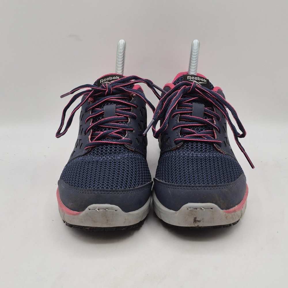 Reebok Shoes Womens Size 6.5 Blue SubLite RB032 Slip Resistant Work Sneakers - Picture 6 of 13